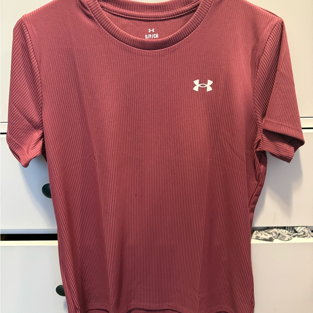 Under Armour Maroon Loose Fit Top